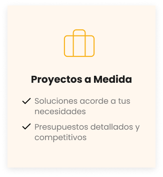 Proyectos a medida